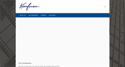 Desktop Screenshot of hwkaufman.com